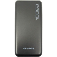 Внешний аккумулятор (Power Bank) Awei P28K черный 10000 мАч Внешний аккумулятор (Power Bank) Awei P28K черный 10000 мАч